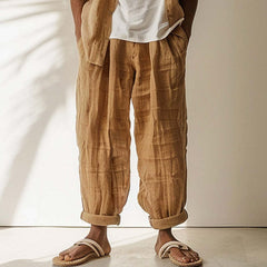Men's Breathable Solid Color Casual Pants MTA1860C2P