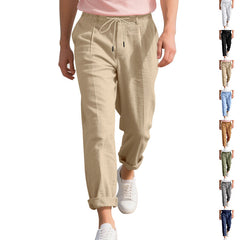 Men's Casual Drawstring Trousers - Perfect for Everyday Wear