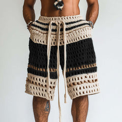 Men's Holiday Braided Beach Shorts MTA2138C6P
