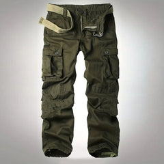 Men's Multi-Pocket Cargo Pants - Perfect For Outdoor Adventures And Casual Wear