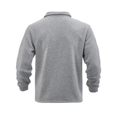 Stylish Black Button-Up Shirt Jacket for Men - Perfect for Casual and Outdoor Adventures