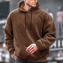 Cozy Hooded Sweatshirt for Men - Perfect for Casual Wear and Cold Weather