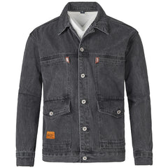 Stylish Men's Denim Jacket - Perfect for Casual and Outdoor Adventures