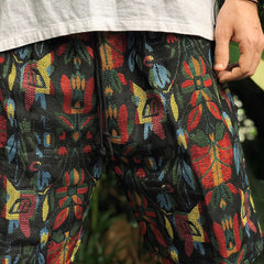 Vibrant Geometric Pattern Shorts for Casual Summer Wear