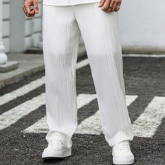 Men's Spring Summer Fashion Casual Cool Short Sleeve Shirt Style Long Set MTA0150D5K