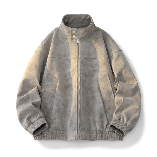 Stylish Tie-Dye Bomber Jacket for Casual and Outdoor Wear