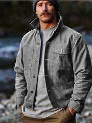 Versatile Men's Jacket for Outdoor Adventures