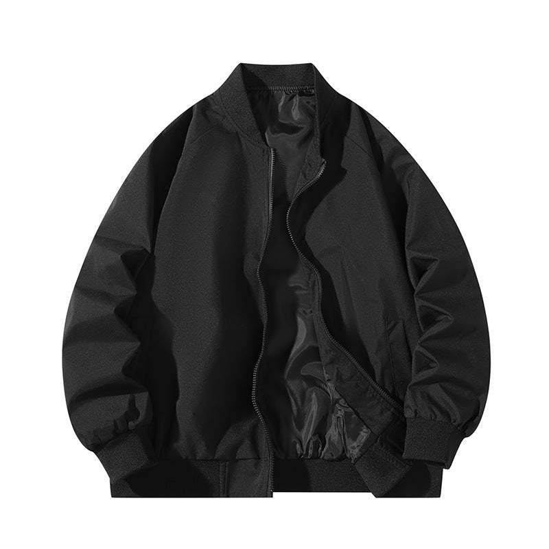 Stylish Military Green Bomber Jacket for Men - Perfect for Casual and Outdoor Activities