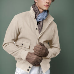 Men's Stylish Black Bomber Jacket with Detachable Collar for Modern Fashionistas