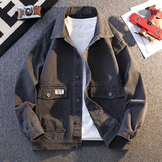 Stylish Denim Jacket for Men - Perfect for Casual and Outdoor Wear