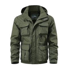 Men's Outdoor Utility Jacket - Perfect For Adventure And Casual Wear