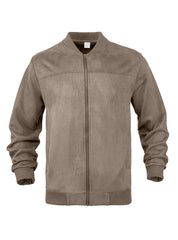 Men's Stylish Full-Zip Fleece Jacket - Perfect for Casual and Outdoor Activities