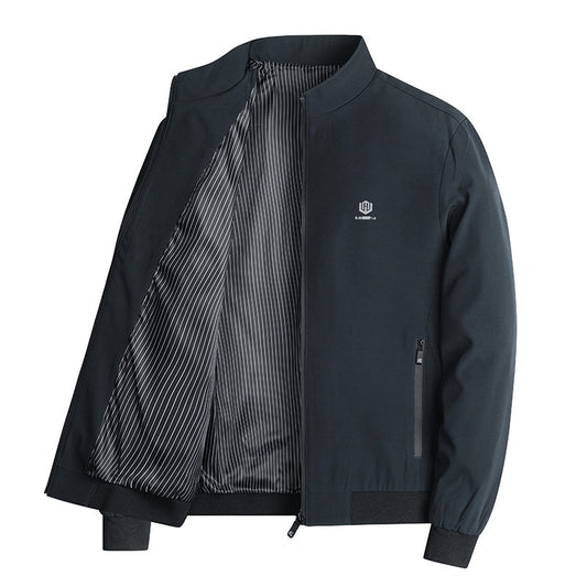 Stylish Men's Bomber Jacket - Perfect for Casual and Outdoor Activities
