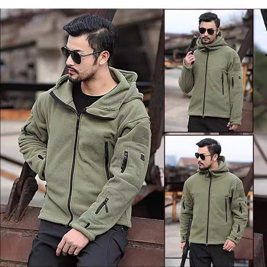 Men's Tactical Hooded Jacket - Perfect for Outdoor Adventures and Casual Wear