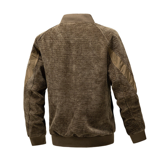 Men's Stylish Bomber Jacket - Perfect for Casual and Outdoor Adventures