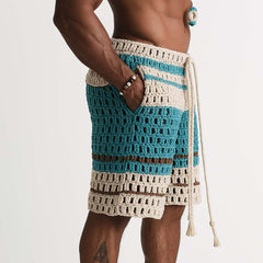 Men's Holiday Braided Beach Shorts MTA2138C6P
