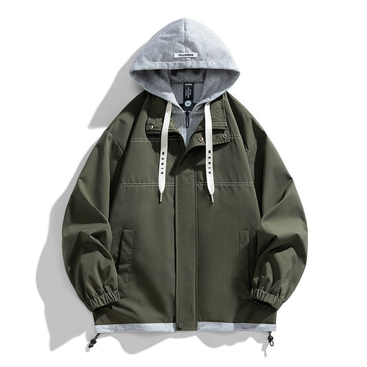 Stylish Hooded Jacket for Men - Perfect for Casual and Outdoor Adventures