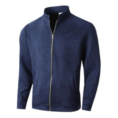 Stylish Men's Zip-Up Jacket for Casual and Formal Wear