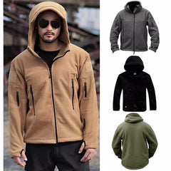 Men's Tactical Hooded Jacket - Perfect for Outdoor Adventures and Casual Wear