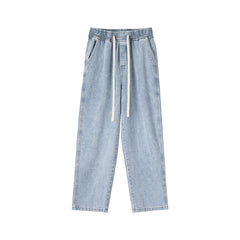 Classic Straight Fit Denim Jeans for Men - Perfect for Casual and Workwear