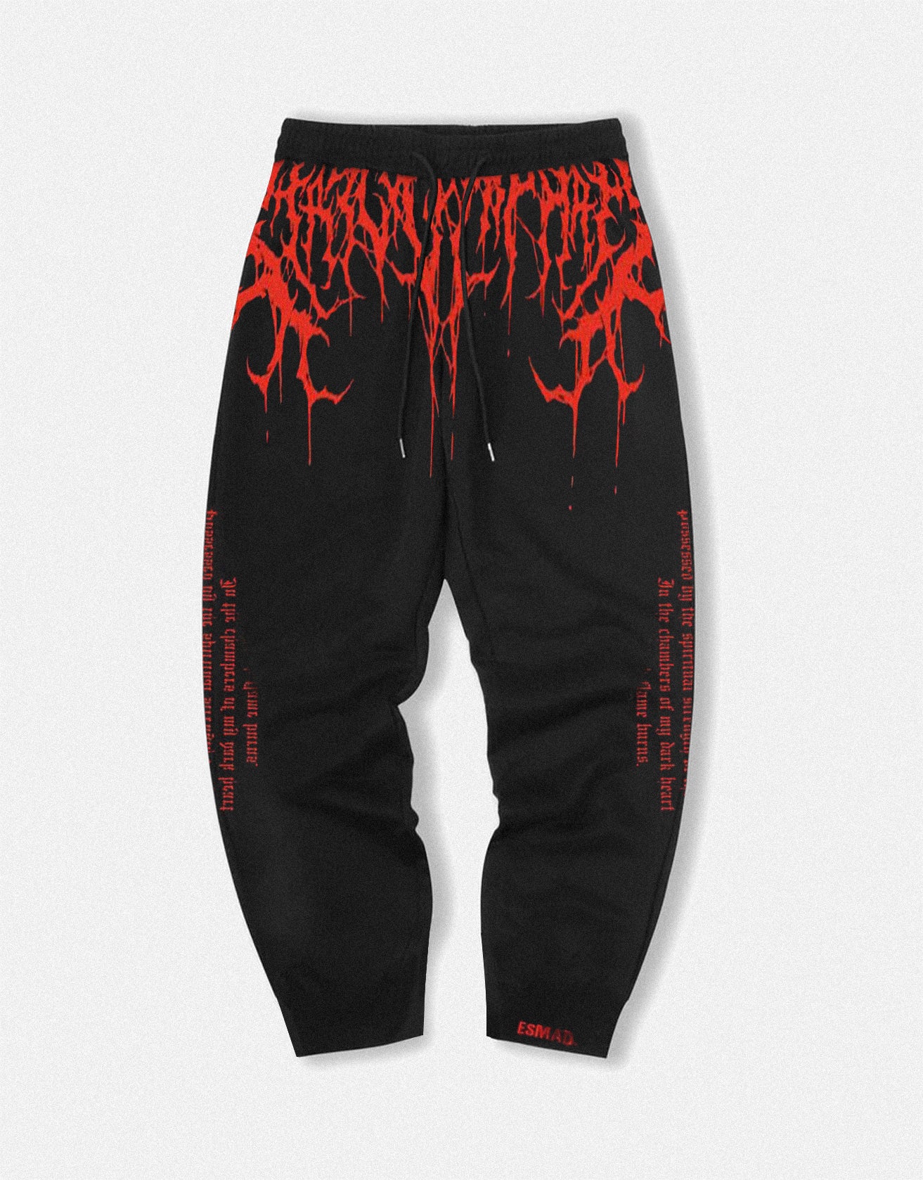 Blood Red Coil Devil Casual Sweatpants