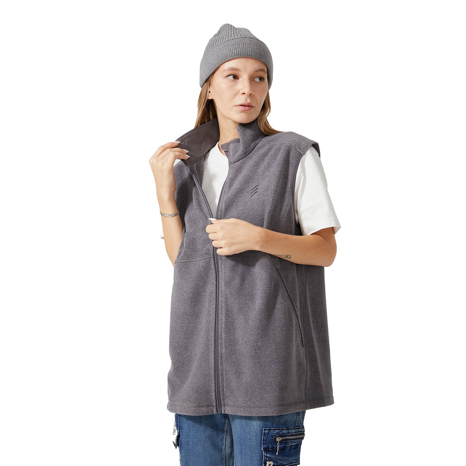 Retro Pile Vest- Women's