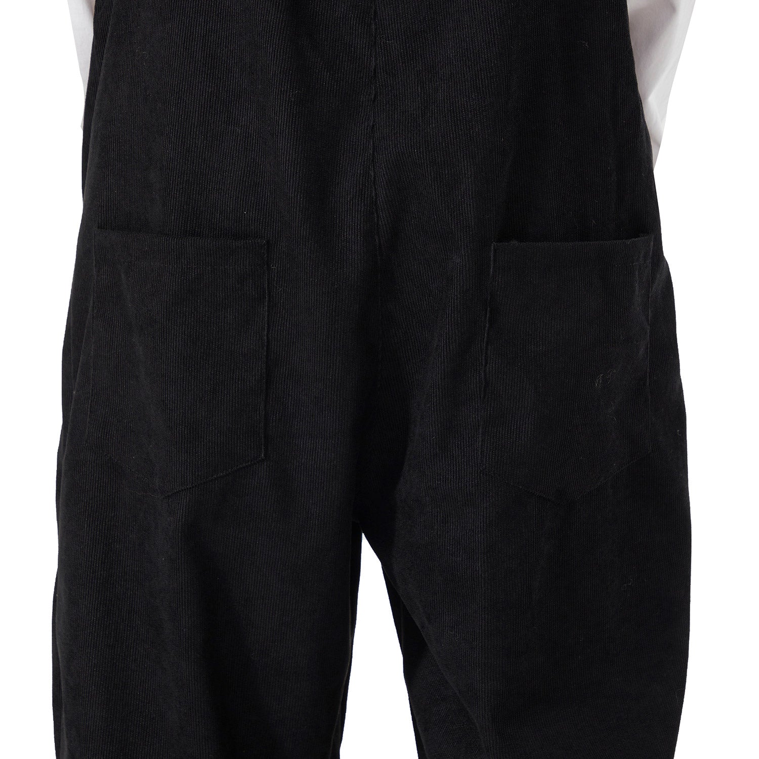 Loose Fit Corduroy Bib Overalls- Women's