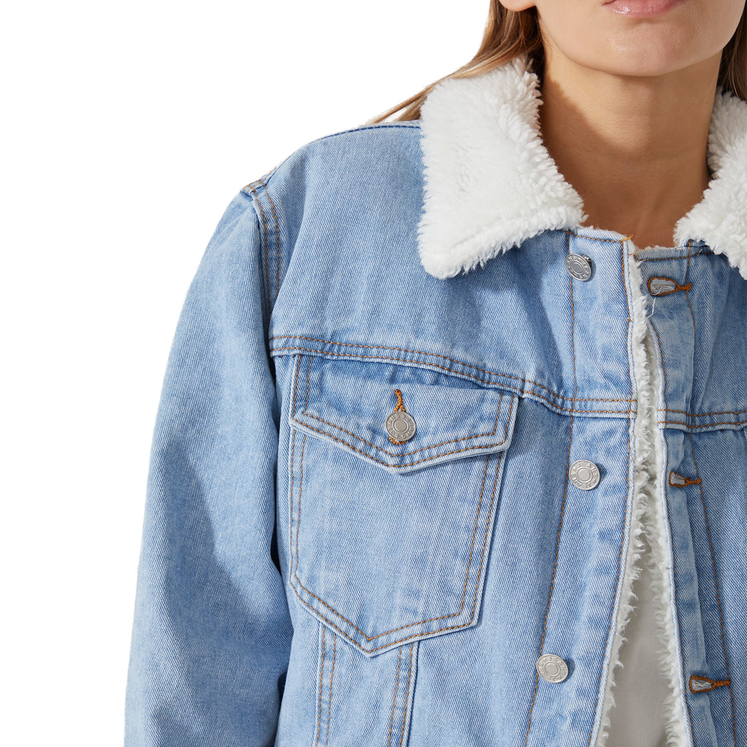 Sherpa Trucker Jacket- Women's