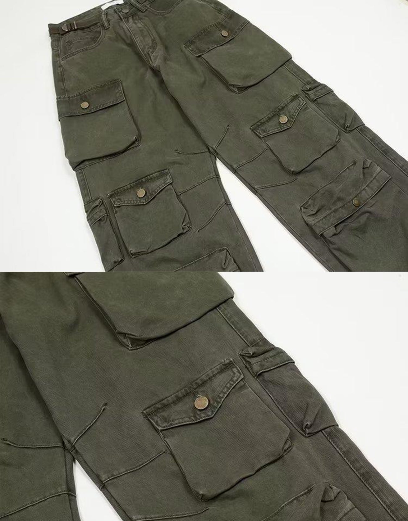 Multi-pocket Street Style Cargo Pants