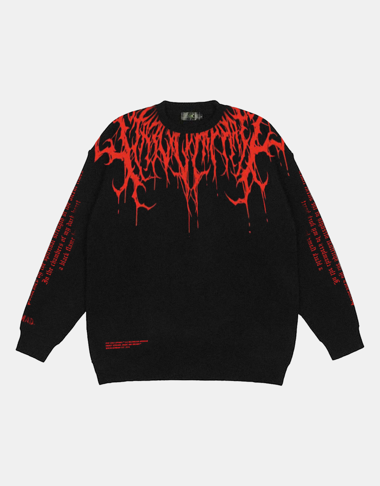 Evil Blood Oversize Sweatshirt