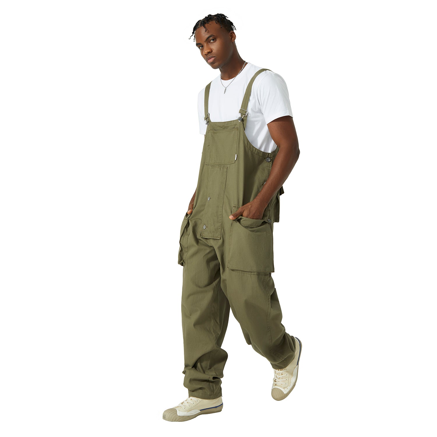 Nostalgic Cargo Overalls - Men's