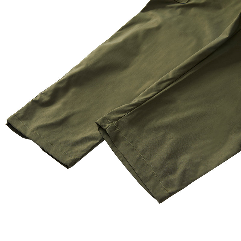 Men's Dark Green Overalls, Ultimate Comfort and Mobility - Monster Valley