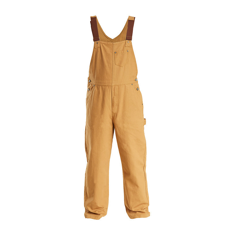 Cropped Carpenter Bib Overalls- Women's