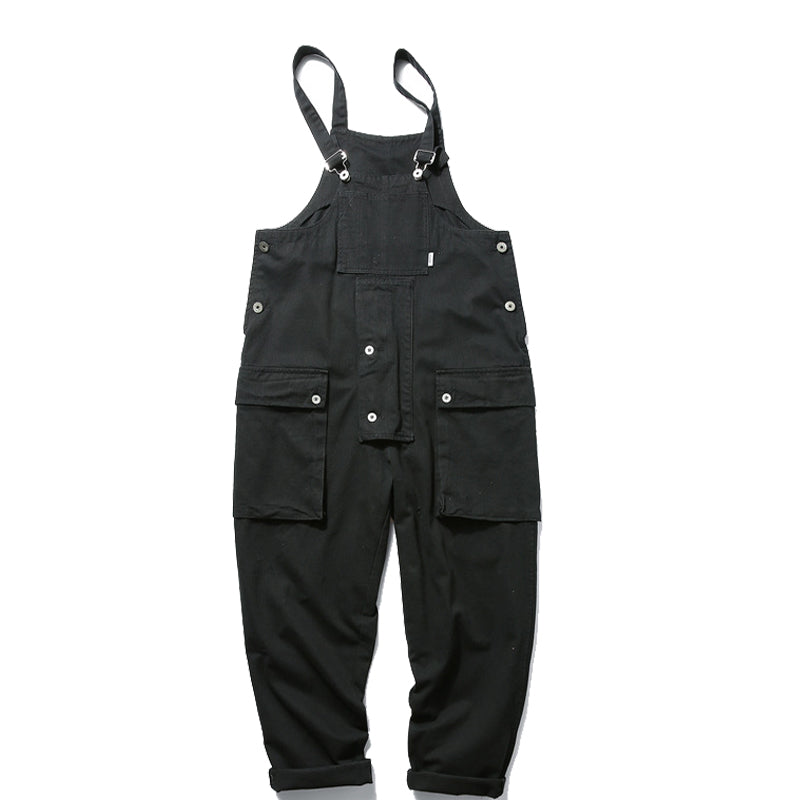 MV Men’s Bib Pants, Overalls Loose Wide-leg - MonsterValley