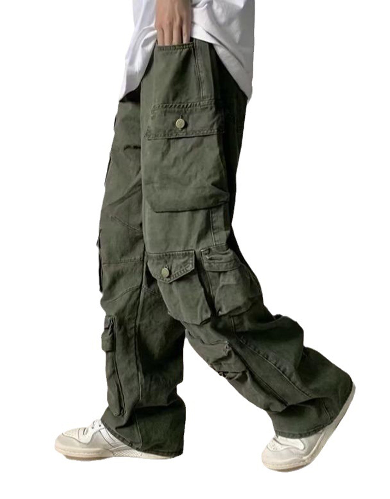 Multi-pocket Street Style Cargo Pants